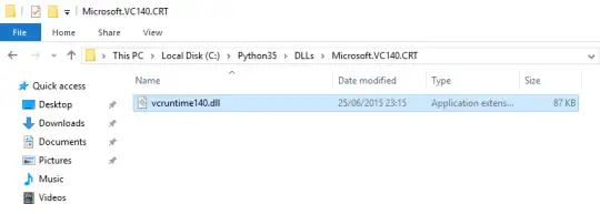 microsoft.vc140.crt file - original location