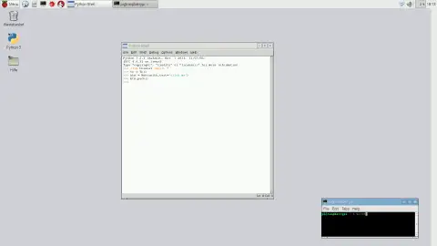 raspberry pi screenshot