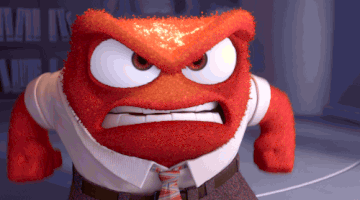 Angry, from Disney's Inside Out